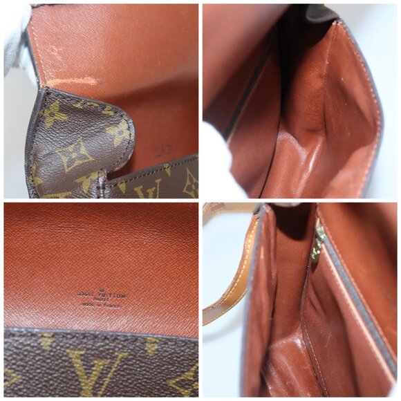 LOUIS VUITTON Monogram Saint Cloud GM Shoulder Bag Vintage - Picture 15 of 16